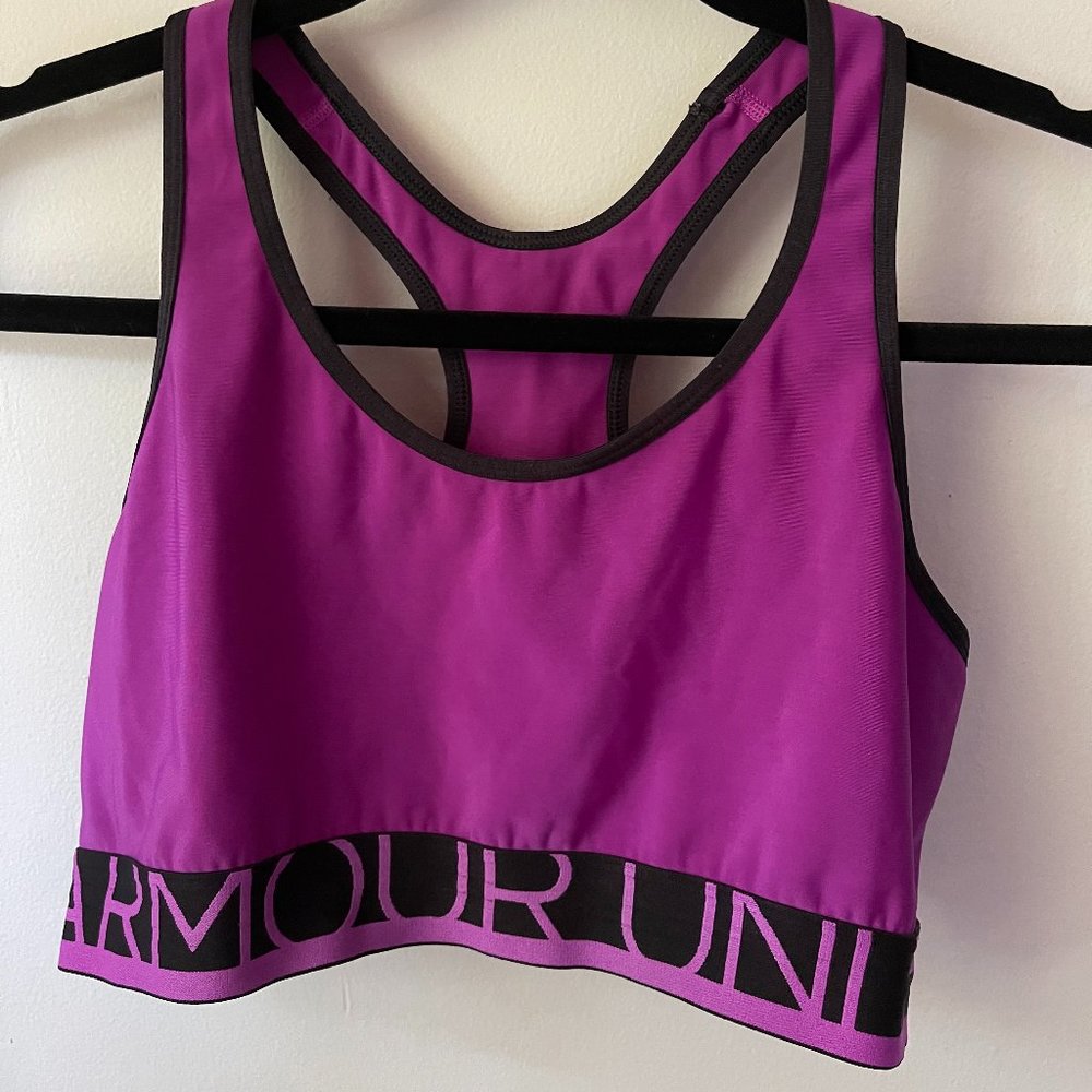 WOMEN SIZE L UNDERARMOR SPORTS BRA